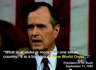 President Bush speaking about NWO on September 11, 1990