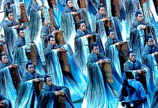 Chinese dancers 