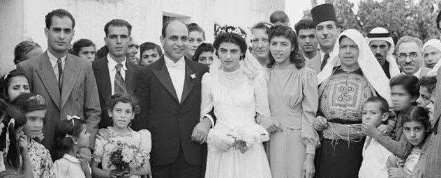 Palestinian wedding...before the Zios took over