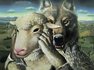 Where have we seen the wolf in sheep's clothing before?
