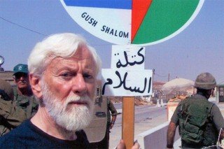 Uri was still protesting with Gush Shalom in his 80's.