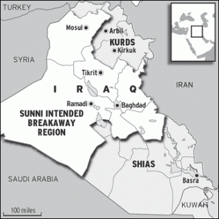 Iraqi territorial divides