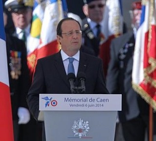 French President Hollande, June 2014