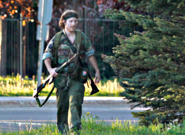 How did it happen that this young man, Justin Bourque, was able to stroll down the street in Moncton New Brunswick to kill and wound five heavily-armed RCMP officers?