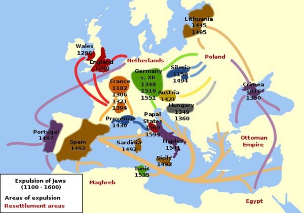 Timeline of Jewish expulsions