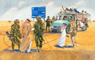1991 Gulf War, US troops in Saudi Arabia