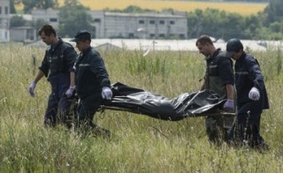 Ukraine crash site of MH17