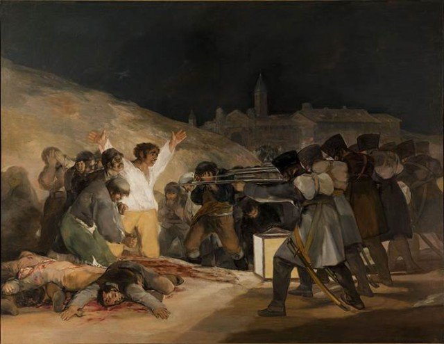 Francisco Goya's Third of May, 1808