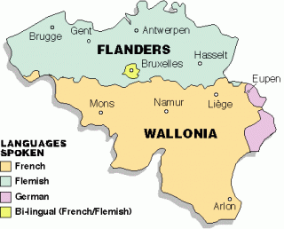 Enforced Ethnic regions of Belgium
