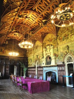 Banquet room at Cardiff Castle