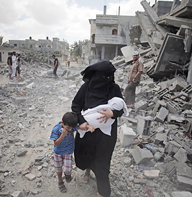 Gaza in ruin