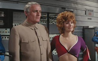 Charles Gray and Jill St John