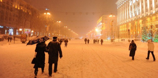 Winter in Kiev