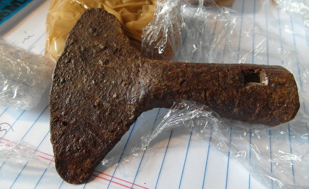 My Scythian battle axe arrives