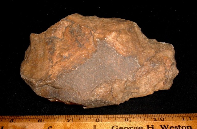 This my oldest, a million year old late Oldowan crude hand axe.