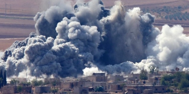 Much heavier bombing may have saved Kobani and finally given ISIL a major blow