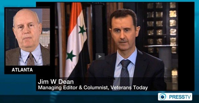 Jim Dean_PressTV interview_US-Syrian Army