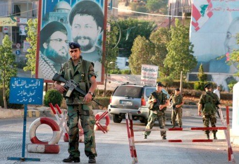 Lebanon checkpoint