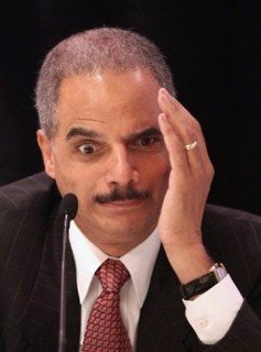 Eric Holder reading my letter