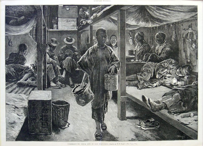 CHINESE OPIUM DEN