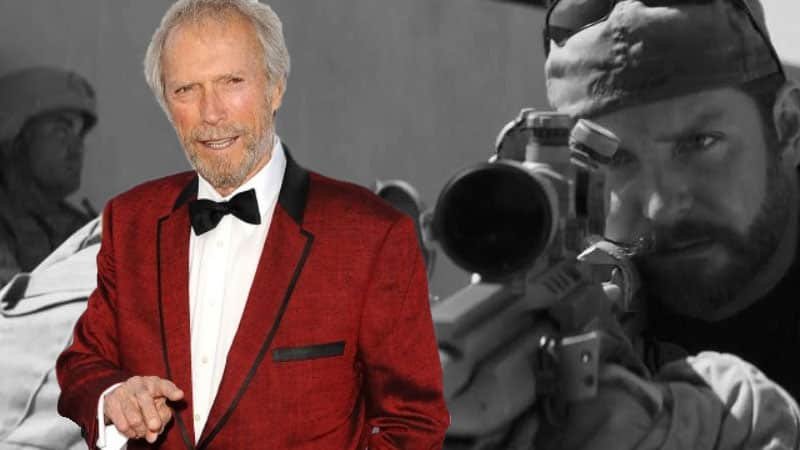 Lounge Lizard Clint Eastwood in his Best Dirty Harry American Sniper Suit