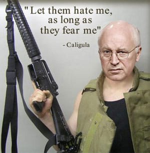Sociopath Psychotic Predator Dick Cheney