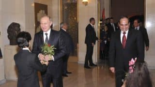 PUtin visited the opera in Cairo with al-Sisi