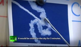 This is what a BUK missile strike looks like, and can be seen from far away by 1000's of people