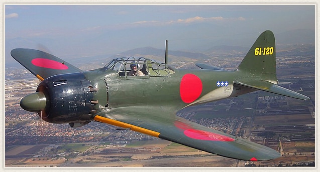 The Mitsubishi Zero was introduced early in World War II, the Zero was considered the most capable carrier-based fighter in the world, combining excellent maneuverability with effective fire power.