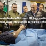 Netanyahu with ISIS wounded hospital