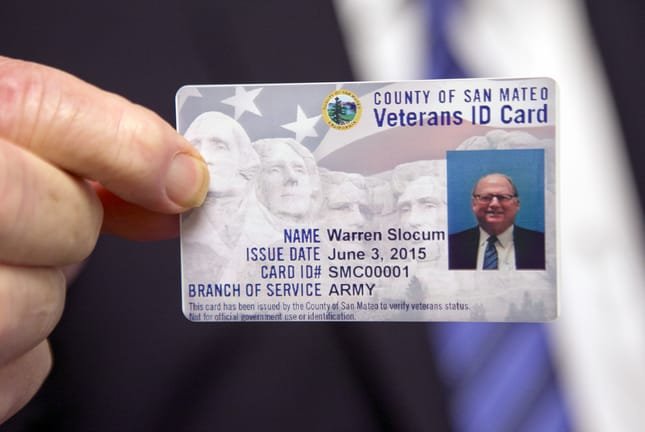 fake retired military id card