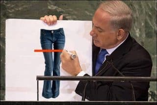 Bibi's comment on jeans in Iran showed desperation