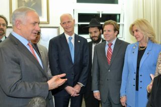 Senator Maria Sachs meets with Israeli PM Netanyahu to discuss economic and cultural ties between Israel and Florida