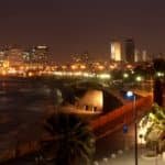 Sunset-at-Tel-Aviv-Israel