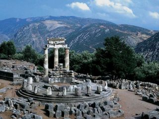 The Temple of Delphi