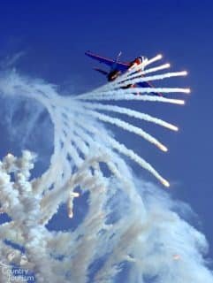 Lots of dash and flare at the show
