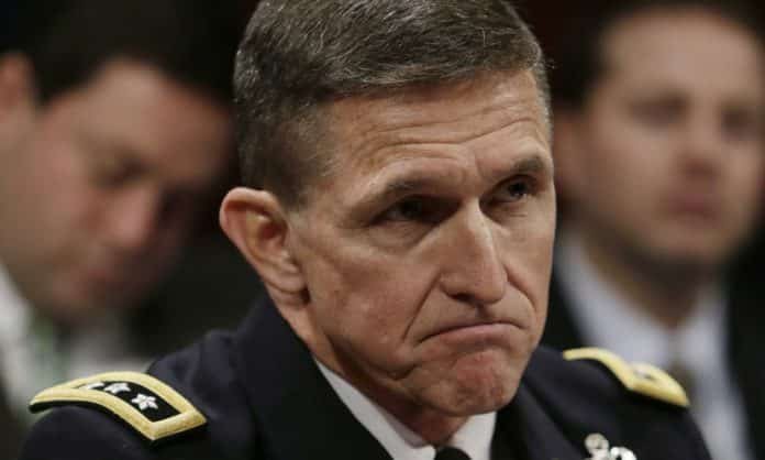 US Army Lt General Flynn testifies before House Intelligence Committee in Washington
