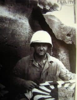 Bill Hudson, at another time in another place - Iwo Jima