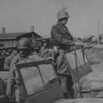 Patton preparing to depart from Ohrdruf Concentration Camp