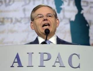 Menendez has been indicted for corruption with two big AIPAC-ADL supporters