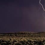 Storm over Kansas US