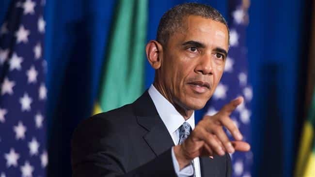 Obama lays down the word...