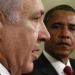 U.S. President Obama and Israel’s PM Netanyahu meet in the Oval Office of the White House in Washington