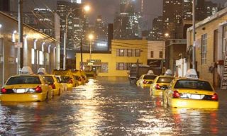 Hurricane Sandy flooded parts of New York City