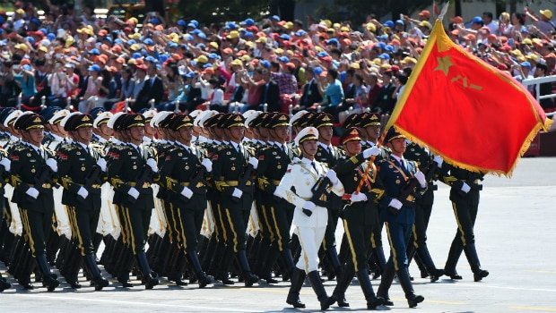 A country on parade