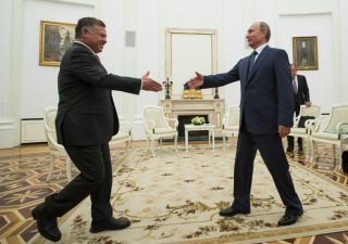 The King of Jordan meets with Putin in Moscow