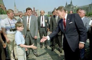 Putin has come a long way since working the Reagan KGB security detail in Red Square