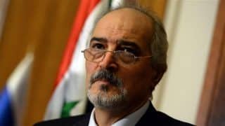 Syria's Ambassador to the UN Bashar Ja'afari ©AFP