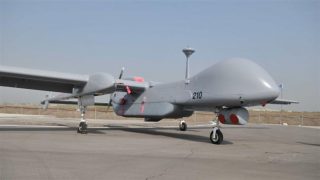 The file photo shows an Israeli “Ethan” drone