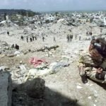 Jenin refugee camp destroyed